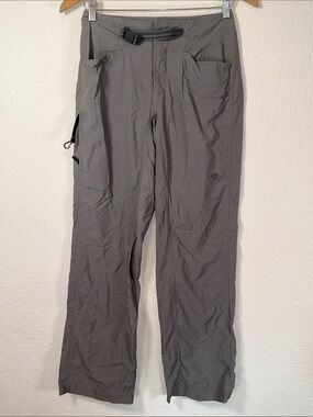 Mountain Hardwear Gray Lightweight Hiking Pants